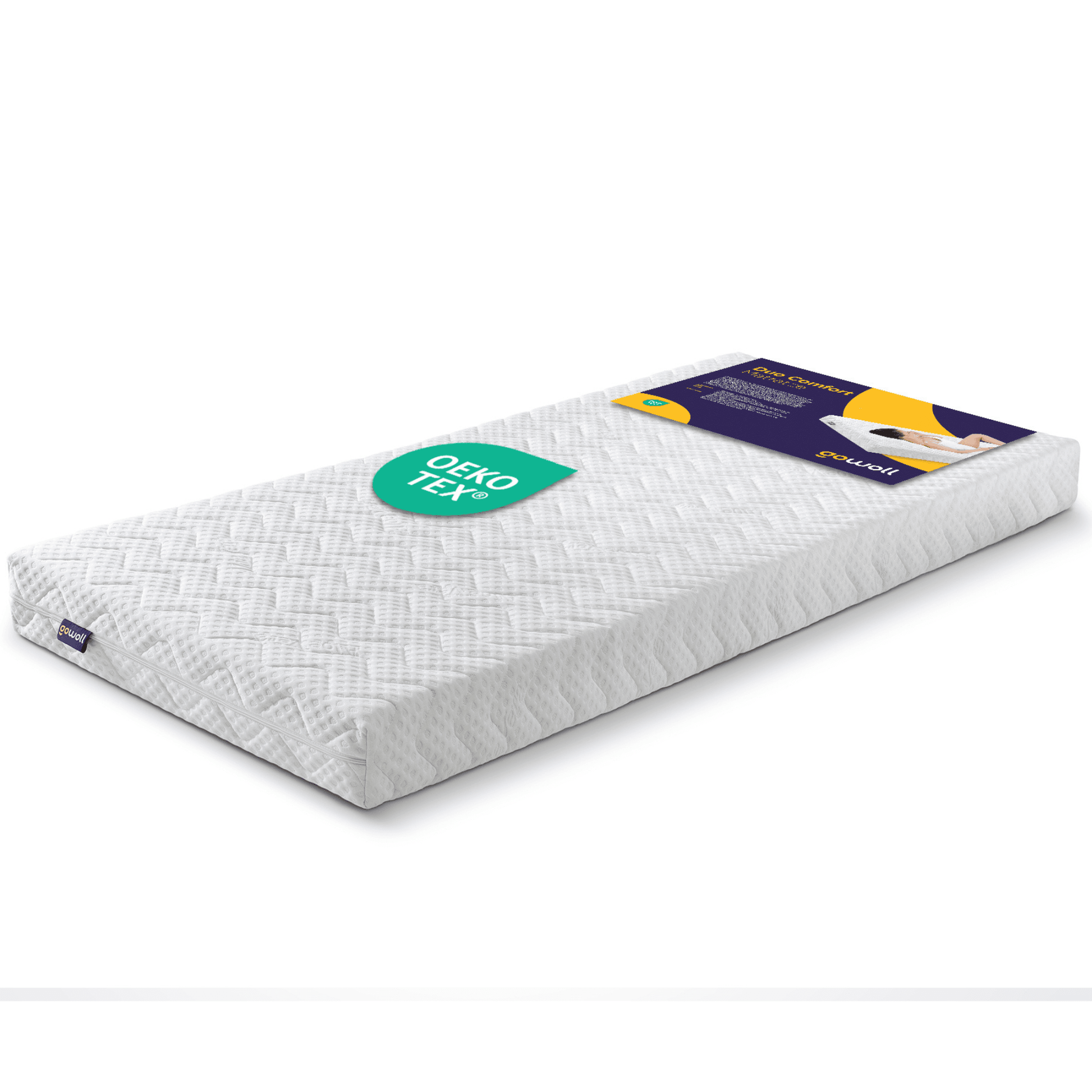 Duo Comfort 7 Zonen Allergenfrei und Atmungsaktiv Matratze mit Aloevera, Gowoll - Ezmann.de