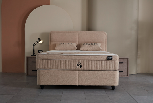 BSS LUCCEBEDD Boxspringbett Set |  Matratze H3 | Box und Kopfteil Gowoll.de