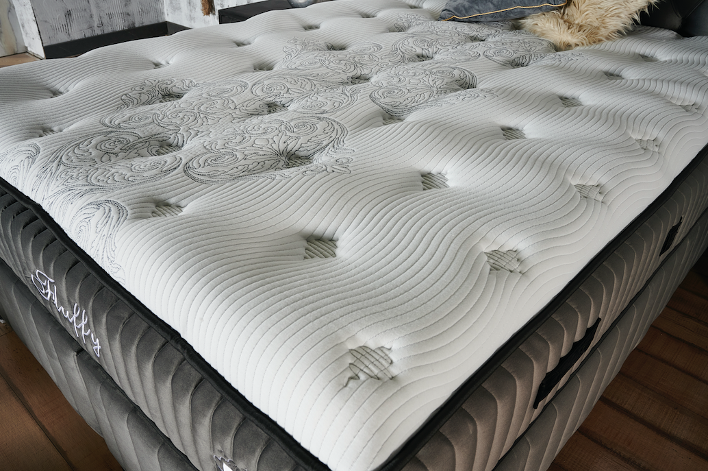 BSS FLUFFY Boxspringbett Set | Matratze H3 | Box und Kopfteil Gowoll.de