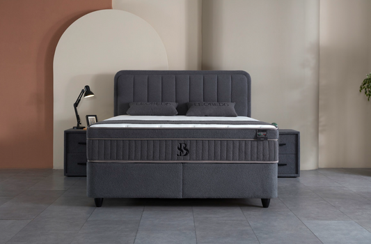 BSS LEOBEDD Boxspringbett Set | Matratze H3 | Box und Kopfteil Gowoll.de