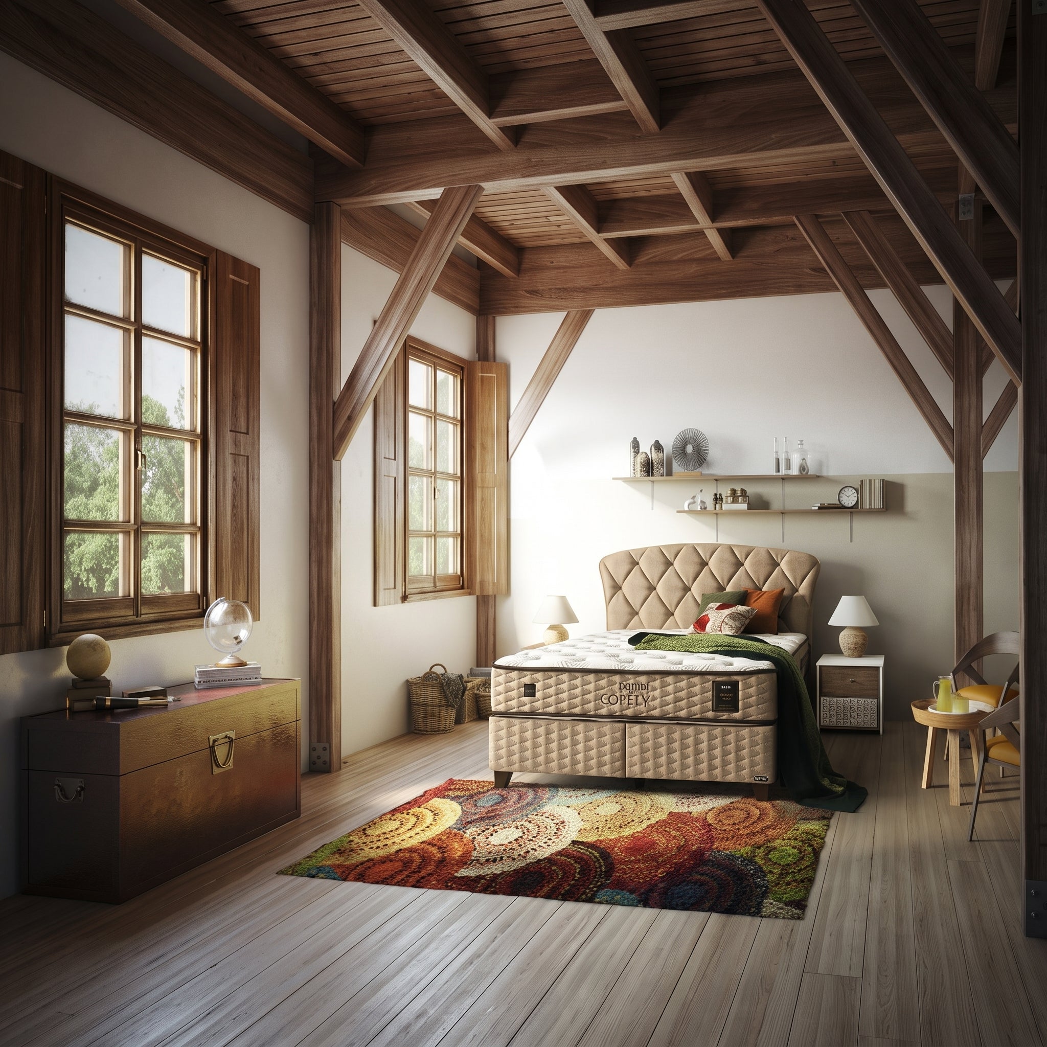 Bambi Bett Freshcell Prime Boxspringbett mit Bettkasten | 140x200, 160x200 & 180x200