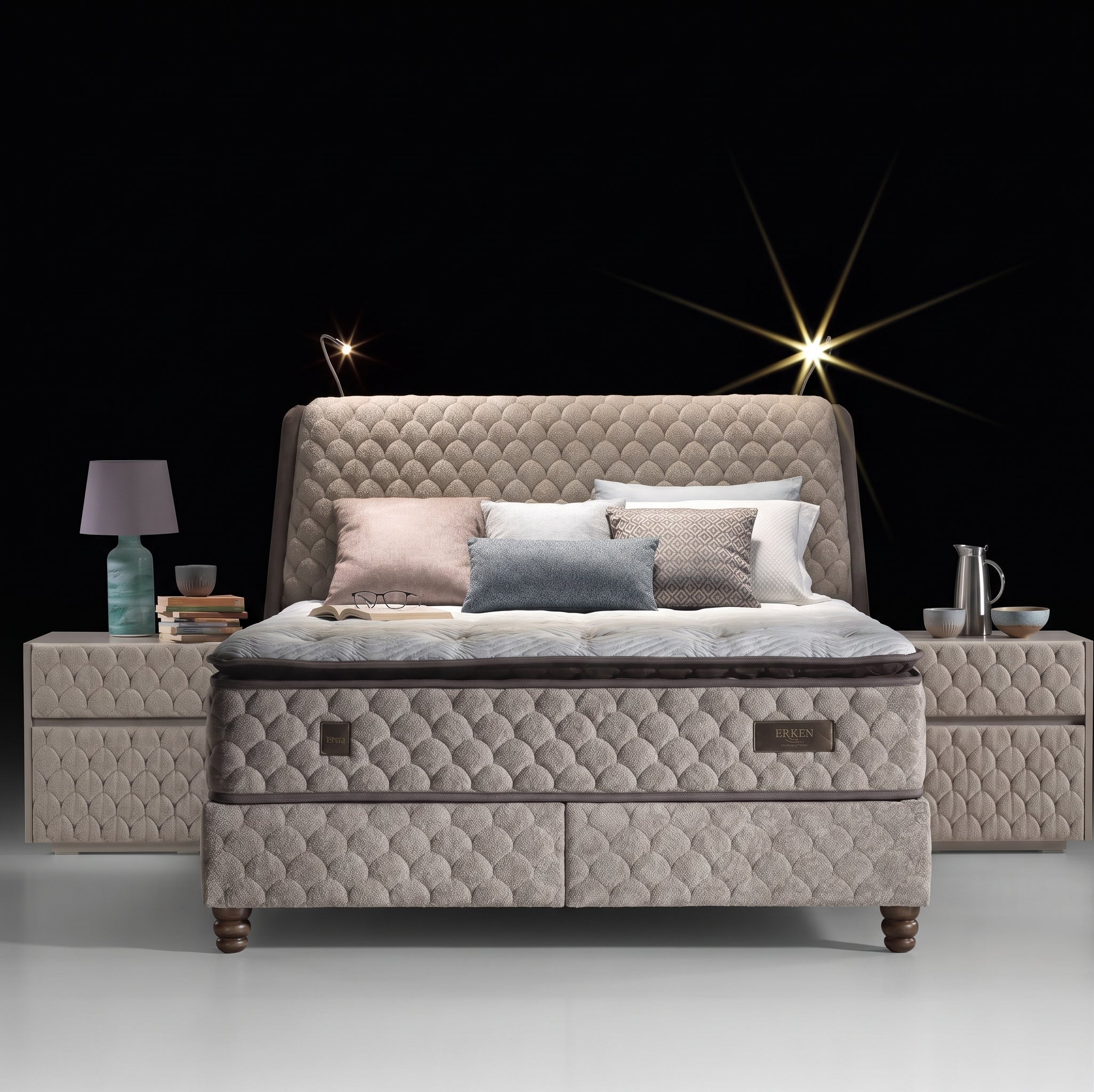 Bambi Bett Borjen Boxspringbett Set