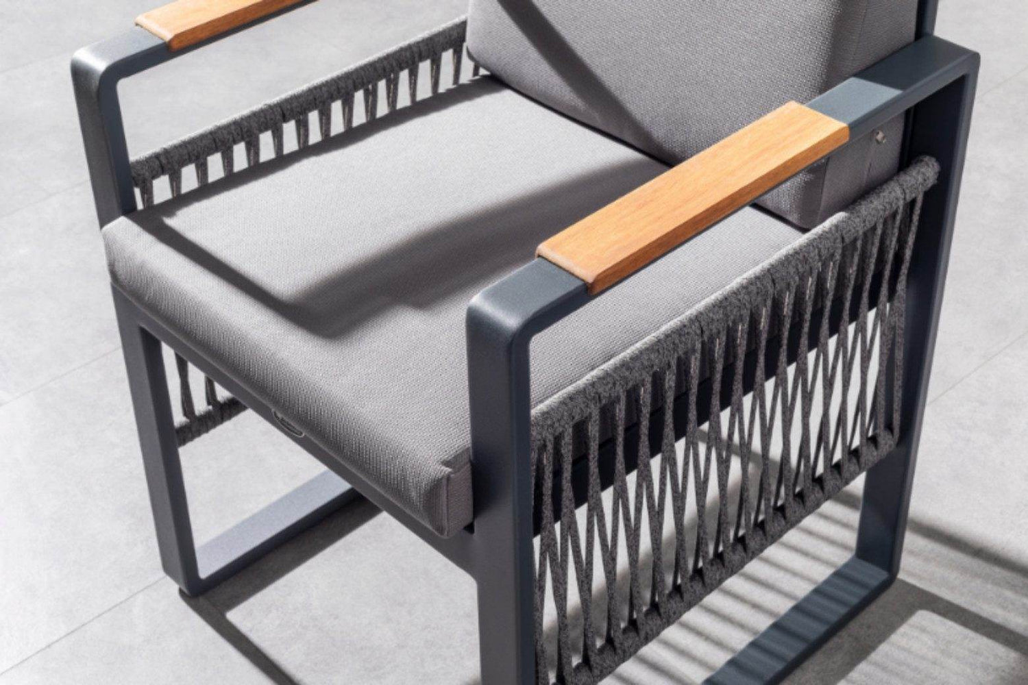 Gowoll Argos Aluminium Gartenlounge-Set Wetterfeste Gartenmöbel Set 6 Personen für Outdoor Terassenmöbel - Ezmann.de