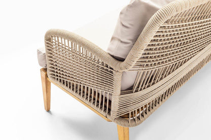 Gowoll Arizona Gartenlounge-Set Gartengarnitur Gartenmöbel Set 5 Personen Gartentisch für Outdoor - Ezmann.de