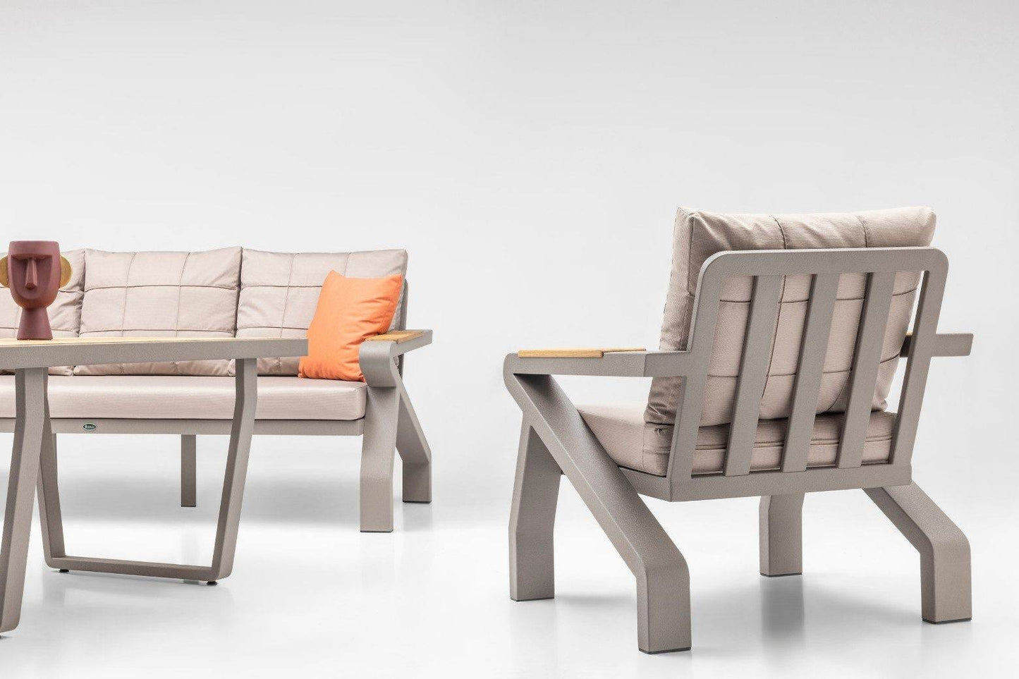 Gowoll Casablanca Gartenlounge-Set Gartengarnitur Gartenmöbel Set 5 Personen Gartentisch für Outdoor - Ezmann.de