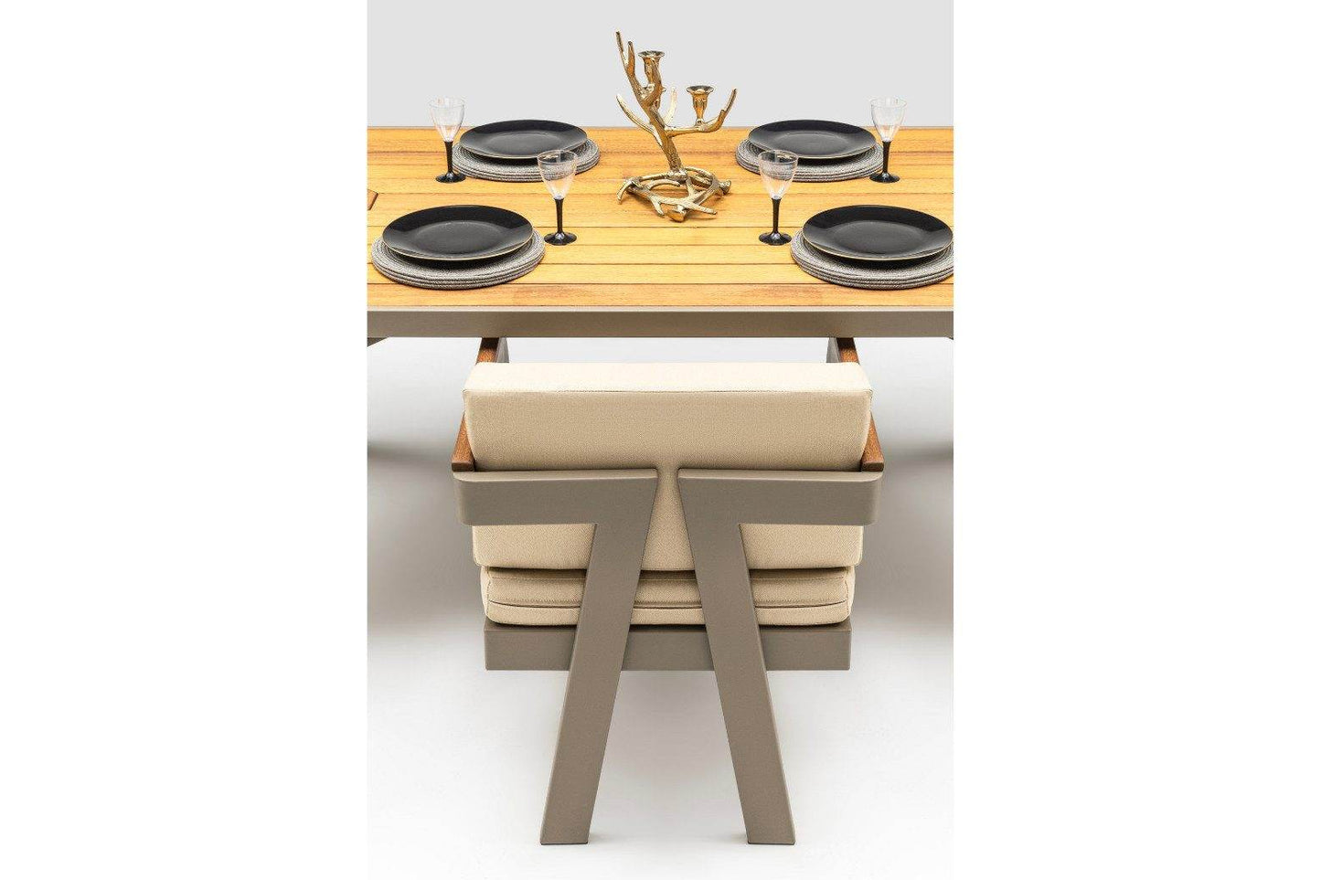 Gowoll Atlantis Gartenlounge-Set Wetterfeste Holz Gartenmöbel Set 6 Personen für Outdoor Terassenmöbel - Ezmann.de