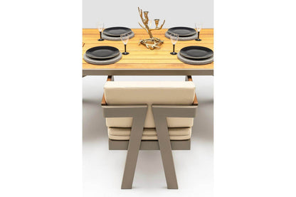 Gowoll Atlantis Gartenlounge-Set Wetterfeste Holz Gartenmöbel Set 6 Personen für Outdoor Terassenmöbel - Ezmann.de