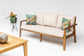 Gowoll Artemis Holz Gartenlounge-Set Gartengarnitur Gartenmöbel Set 5 Personen Gartentisch für Outdoor - Ezmann.de