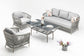 Gowoll Mitra Gartenlounge-Set Gartengarnitur Gartenmöbel Set 5 Personen Gartentisch für Outdoor - Ezmann.de