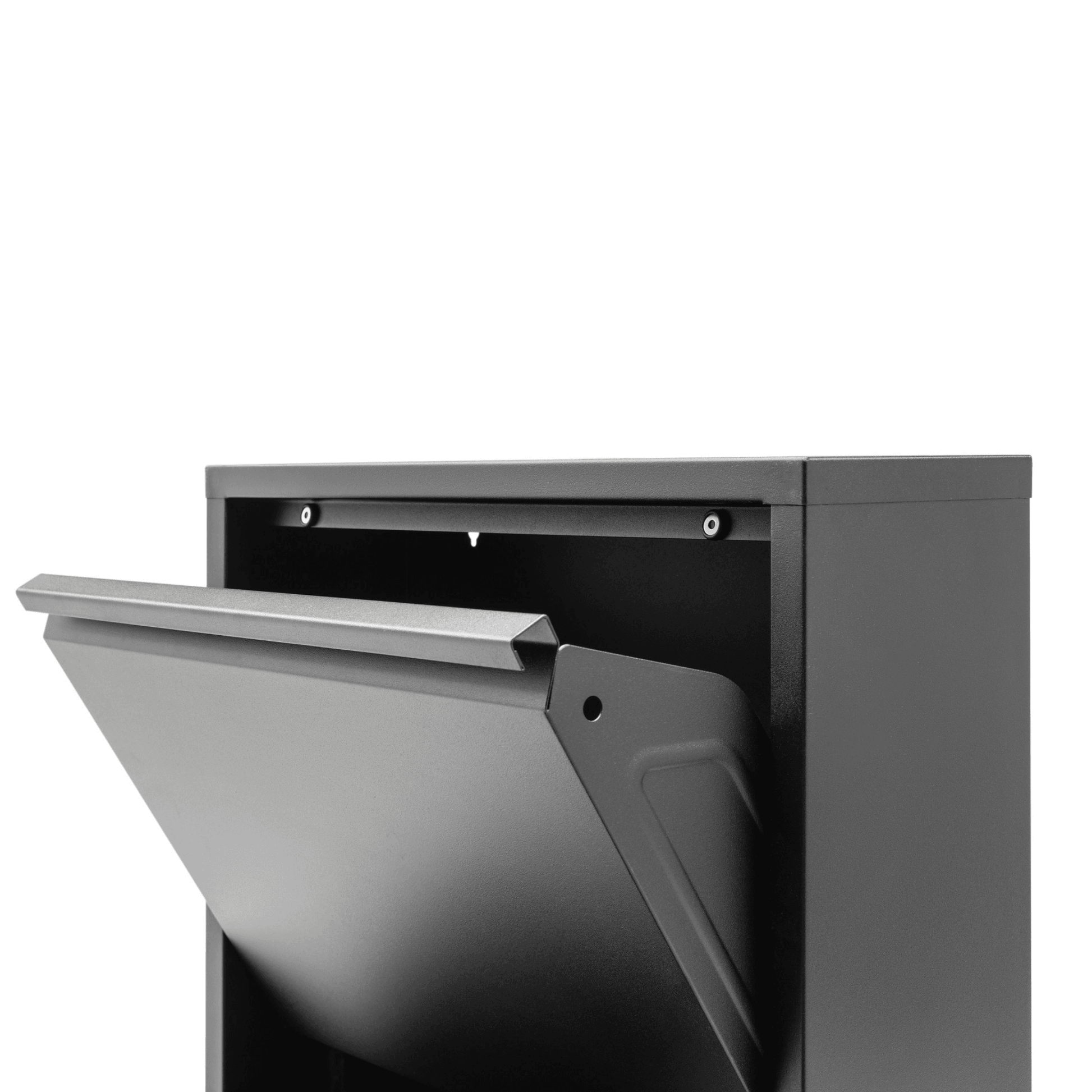 Alveon Schuhschrank (4 Klappen Schwarz) - Ezmann.de