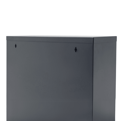 Alveon Schuhschrank (2 Klappen Anthrazit) - Ezmann.de