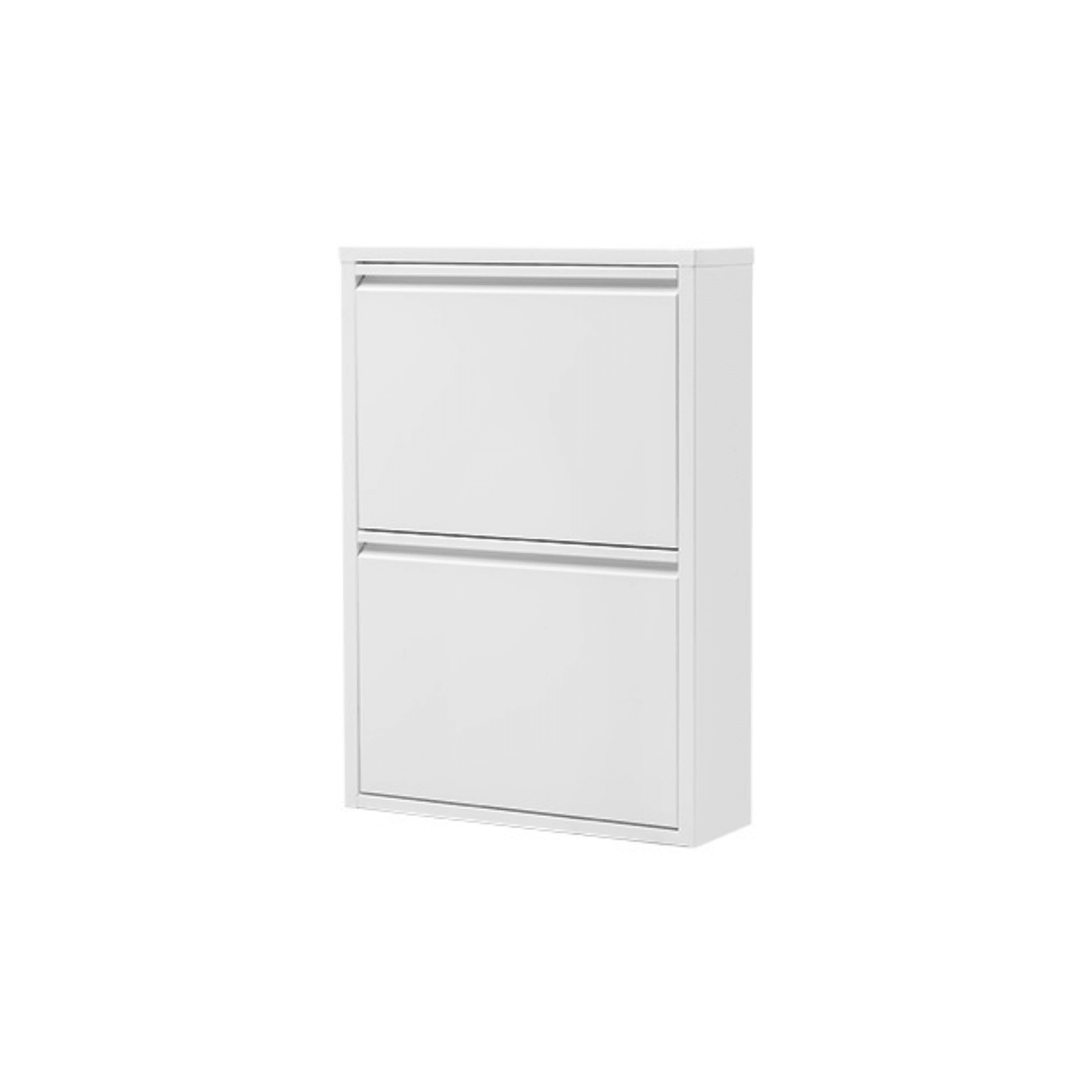 Alveon Schuhschrank (2 Klappen Weiß) - Ezmann.de