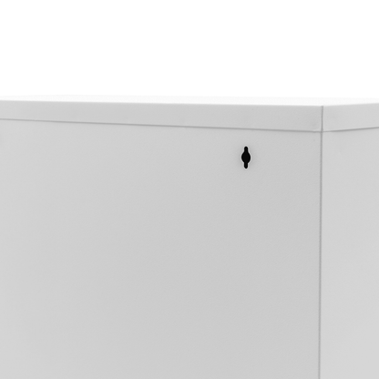 Alveon Schuhschrank (2 Klappen Weiß) - Ezmann.de