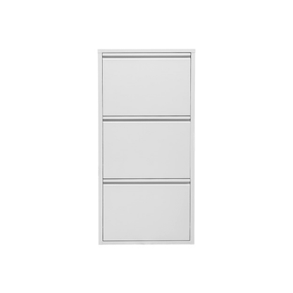 Alveon Schuhschrank (3 Klappen Weiß) - Ezmann.de