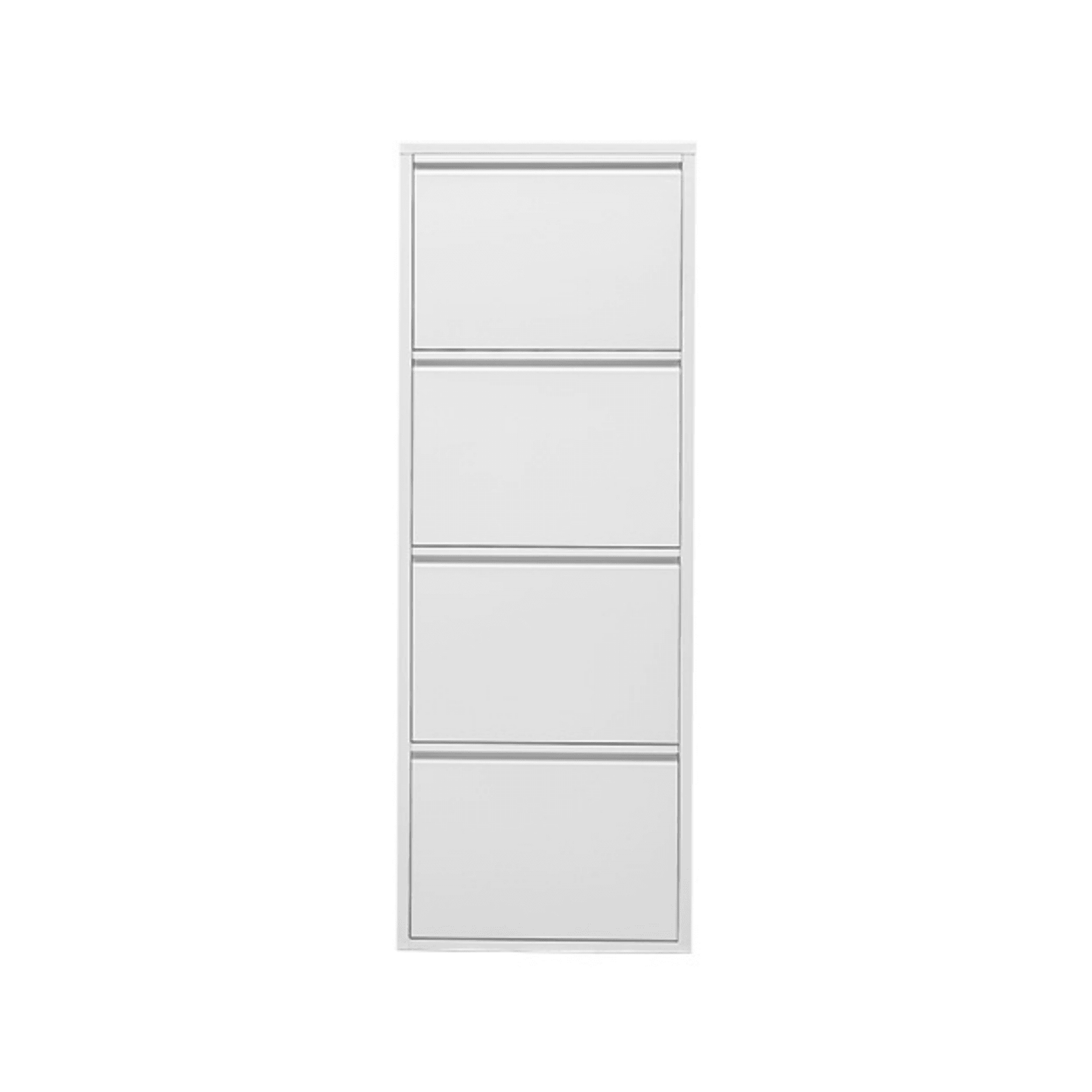 Alveon Schuhschrank (4 Klappen Weiß) - Ezmann.de