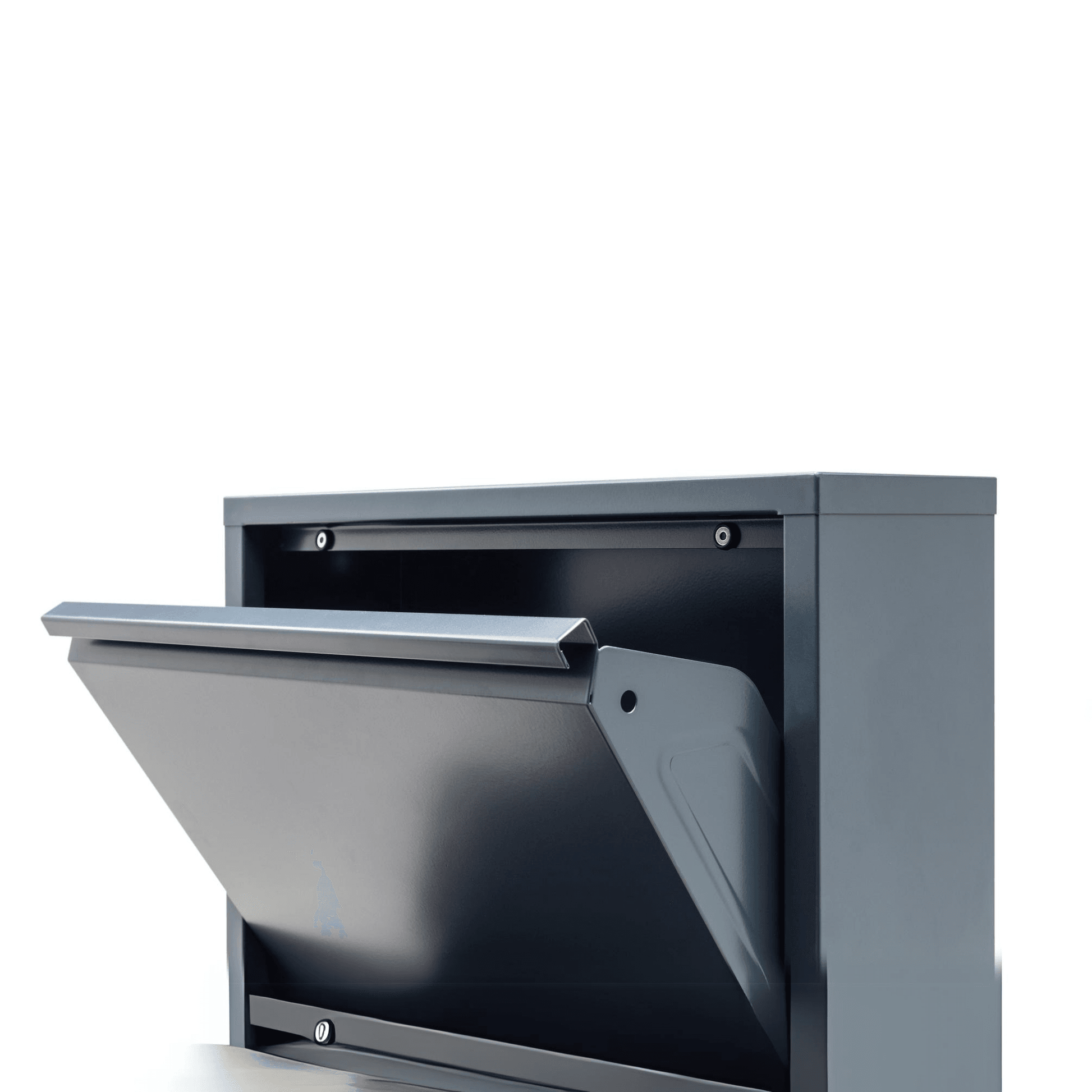 Alveon Schuhschrank (2 Klappen Anthrazit) - Ezmann.de