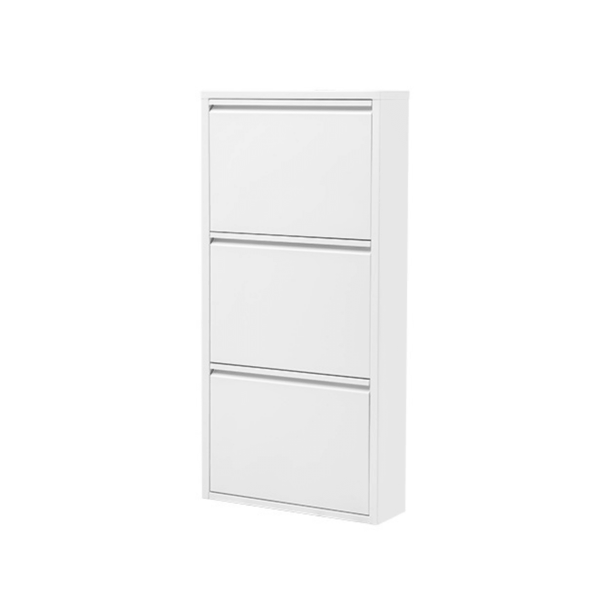 Alveon Schuhschrank (3 Klappen Weiß) - Ezmann.de