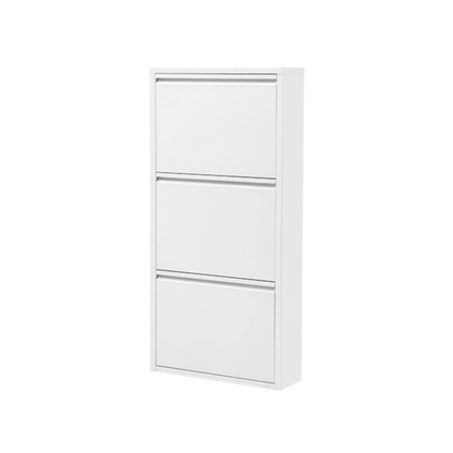 Alveon Schuhschrank (3 Klappen Weiß) - Ezmann.de