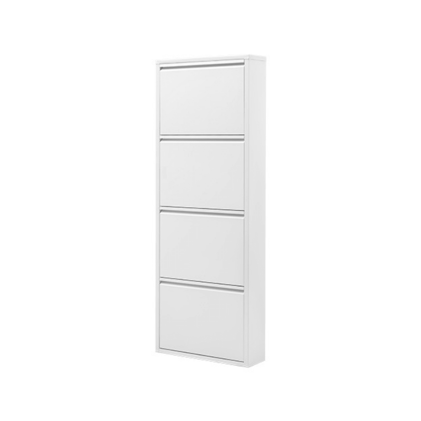 Alveon Schuhschrank (4 Klappen Weiß) - Ezmann.de