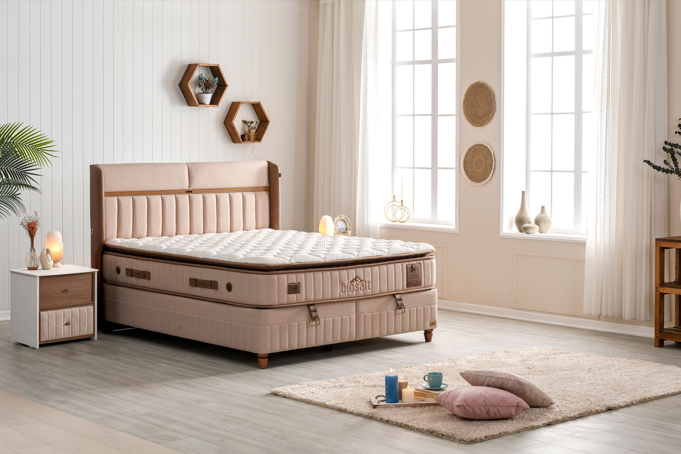 Bambi Bett Biosalt Boxspringbett Salt Therapy Set