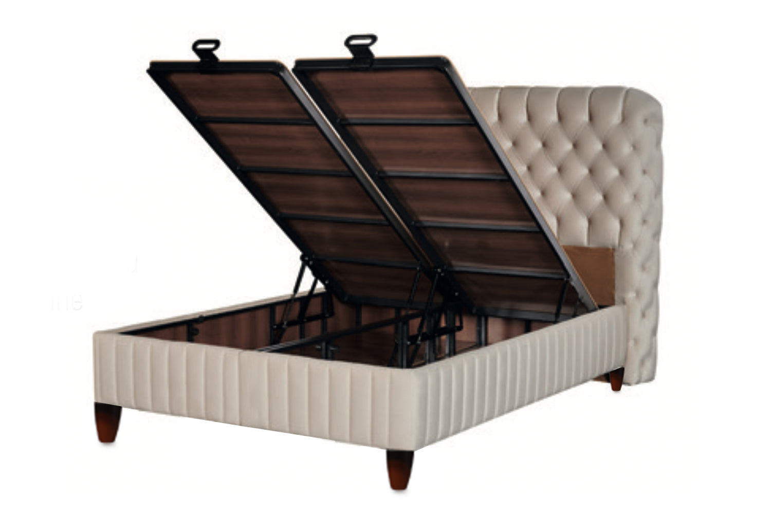 BSS FLUFFY Boxspringbett Set | Matratze H3 | Box und Kopfteil Gowoll.de