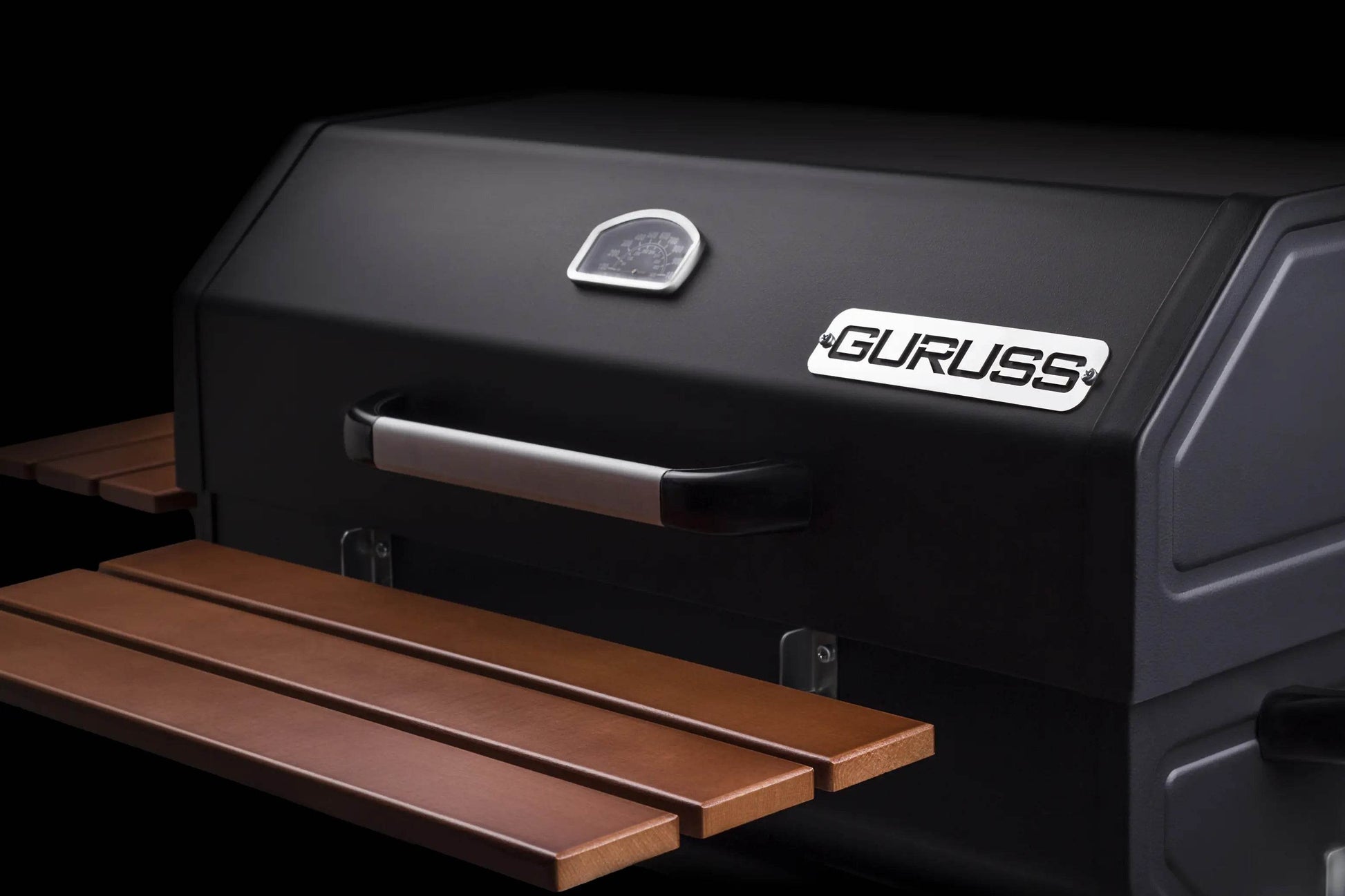 Guruss CG-075 Holzkohlegrill | 75×40 cm Grillfläche | Outdoor BBQ mit Ofenfunktion - Ezmann.de