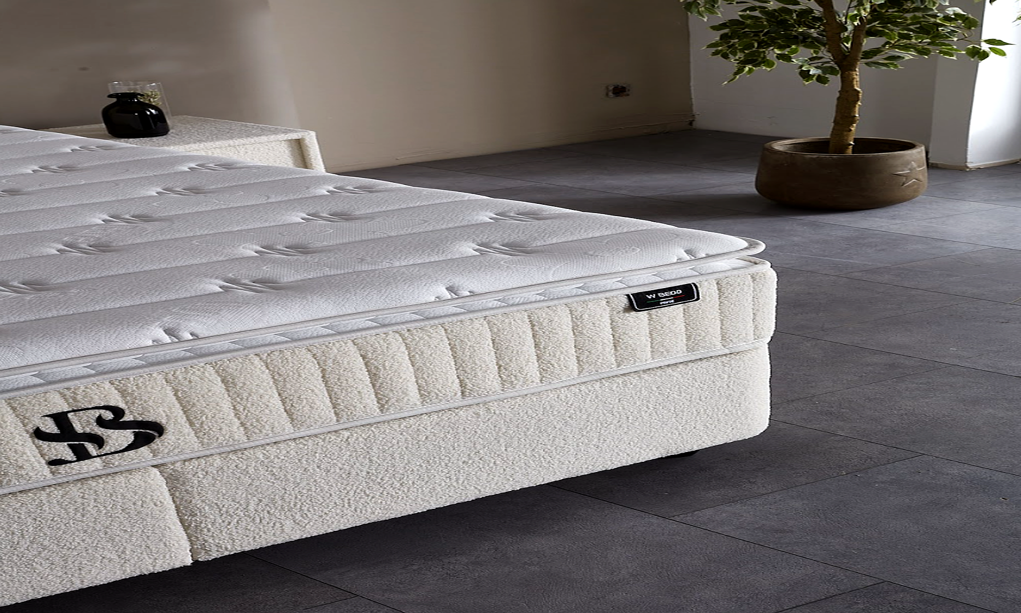 BSS SIABEDD Boxspringbett Set | Matratze H3 | Box und Kopfteil Gowoll.de