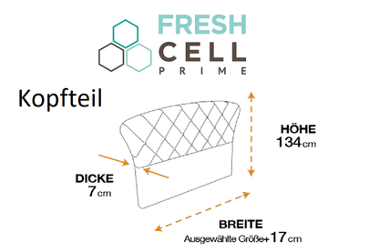 Bambi Bett Set Freshcell_Prime Boxspringbett Hygienematratze - Ezmann.de