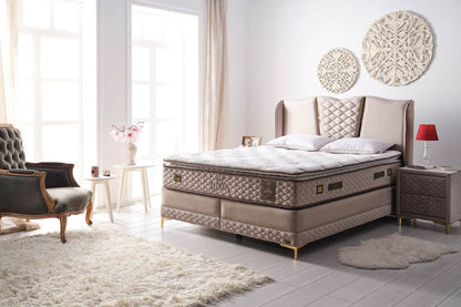 Bambi Bett Set Lüxia Boxspringbett Nachttisch Kommode Komidin - Ezmann.de