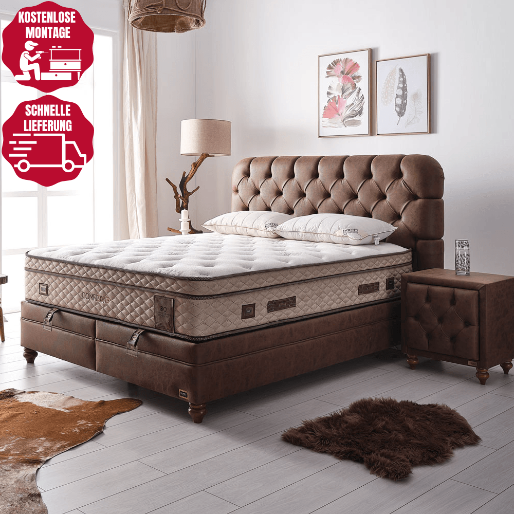 Bambi Bett Comfizone Boxspringbett Hygienematratze - Ezmann.de