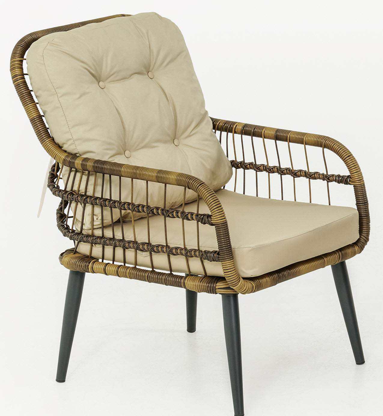 Gartenmöbelset Tisch und Stuhl Balkon Loungeset - PISA - Ezmann.de