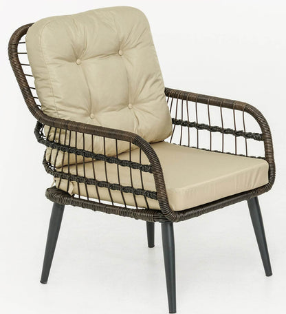 Gartenmöbelset Tisch und Stuhl Balkon Loungeset - PISA - Ezmann.de