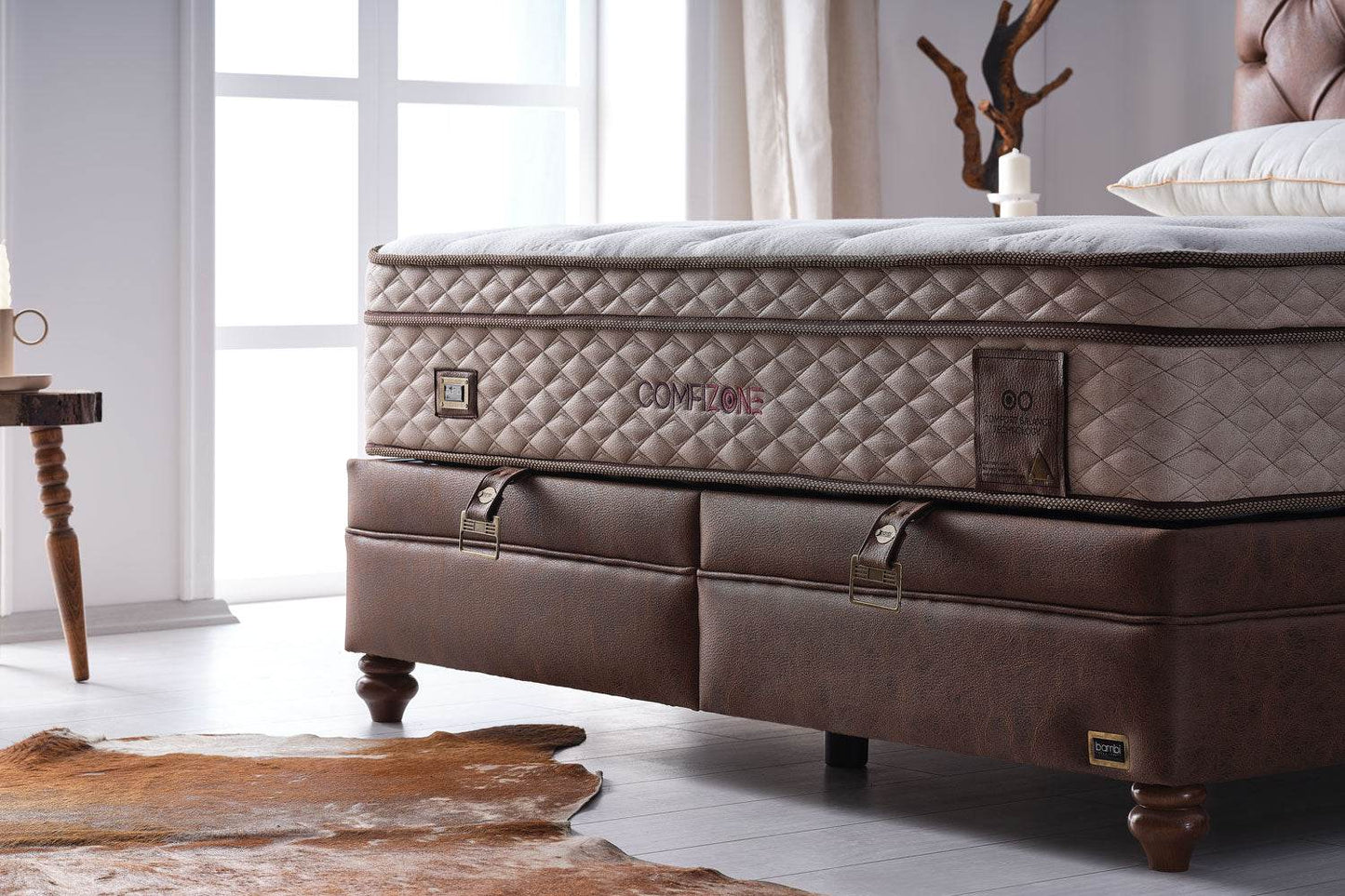 Bambi Bett Comfizone Boxspringbett Hygienematratze - Ezmann.de