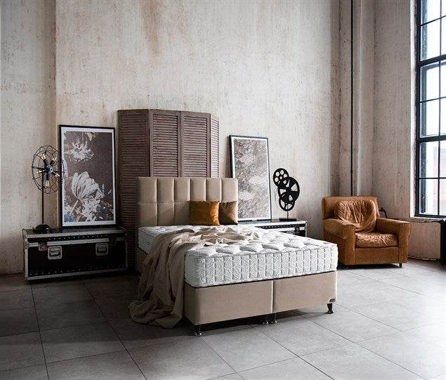 Bambi Bett Set Golden Prime Boxspringbett Hygienematratze - Ezmann.de