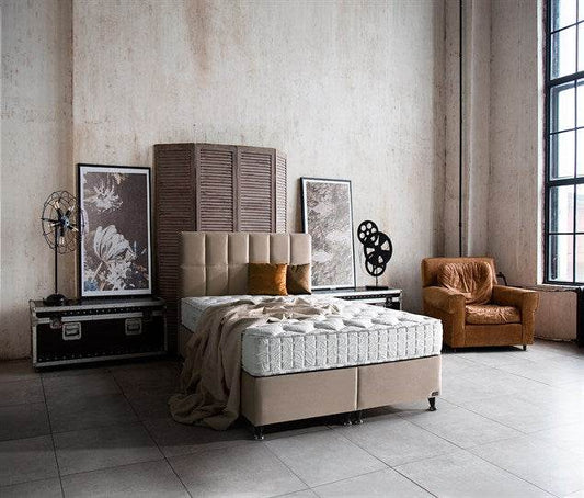 Bambi Bett Set Golden Prime Boxspringbett Hygienematratze - Ezmann.de