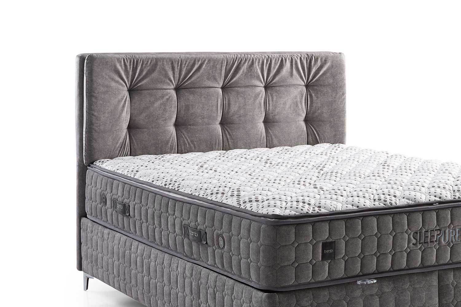 Bambi Bett Set Sleeppure Boxspringbett Hygienematratze - Ezmann.de