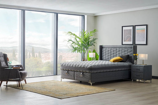 Bambi Bett Set Visco Fresh Boxspringbett extra weiche Matratze - Ezmann.de