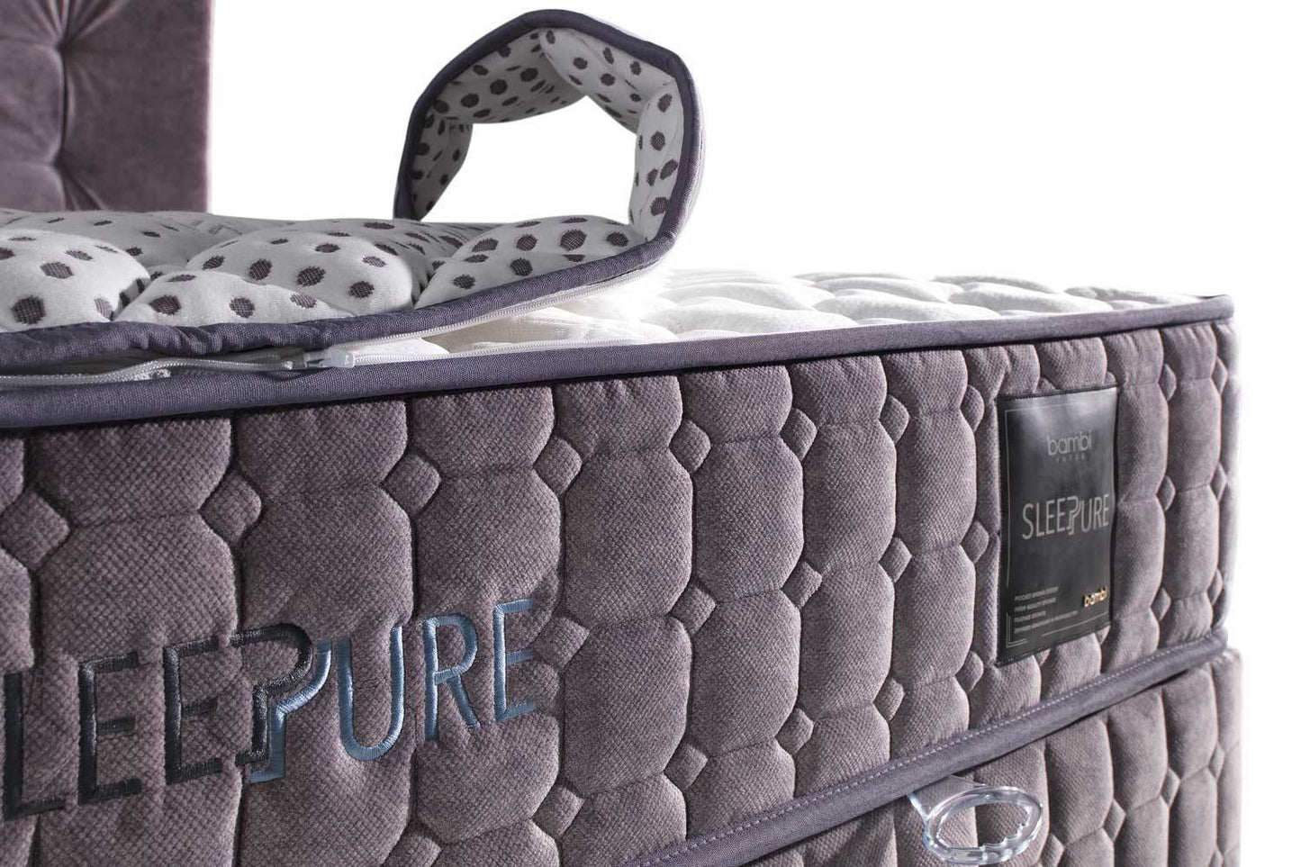 Bambi Bett Set Sleeppure Boxspringbett Hygienematratze - Ezmann.de