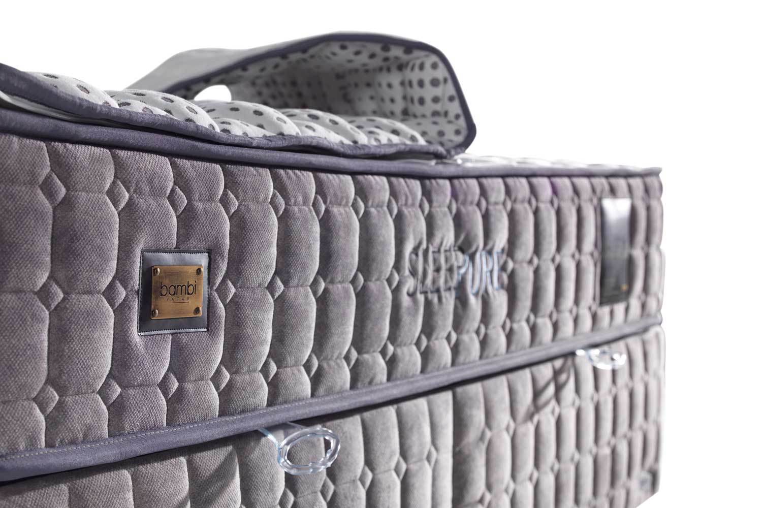 Bambi Bett Set Sleeppure Boxspringbett Hygienematratze - Ezmann.de