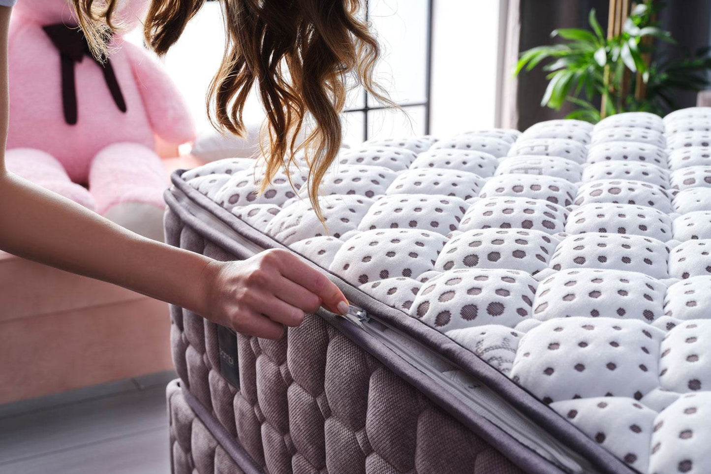 Bambi Bett Set Sleeppure Boxspringbett Hygienematratze - Ezmann.de